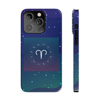 Aries Zodiac Symbol Birth Sign Slim Phone Case