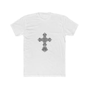 Celtic Cross Ornate Men's Cotton Crew Tee