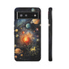 Mystical Galaxy & Sagittarius Zodiac Cell Phone Tough Case