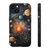 Mystical Galaxy & Capricorn Zodiac Cell Phone Tough Case