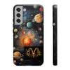 Mystical Galaxy & Aries Zodiac Cell Phone Tough Case