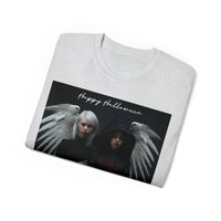 An Angel and a Witch Halloween Unisex Ultra Cotton Tee