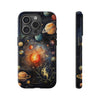 Mystical Galaxy & Virgo Zodiac Cell Phone Tough Case