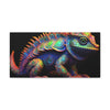 Lizard in Baroque Neon on Canvas Gallery Wraps