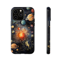 Mystical Galaxy & Virgo Zodiac Cell Phone Tough Case