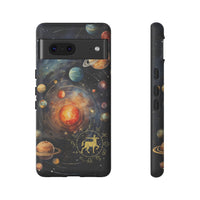 Mystical Galaxy & Sagittarius Zodiac Cell Phone Tough Case