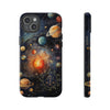 Mystical Galaxy & Libra Zodiac Cell Phone Tough Case