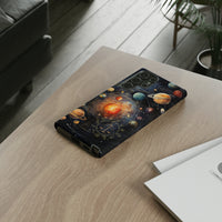 Mystical Galaxy & Libra Zodiac Cell Phone Tough Case