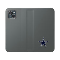 Dallas Football Flip Case, Football Wallet Case, Dallas Cowboys Folio, iPhone, Samsung