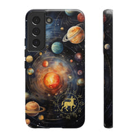 Mystical Galaxy & Sagittarius Zodiac Cell Phone Tough Case