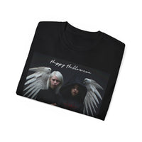 An Angel and a Witch Halloween Unisex Ultra Cotton Tee