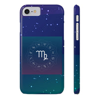 Virgo Zodiac Symbol Birth Sign Slim iPhone Case