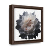 Baby in a Flower 'Life Can Be Beautiful' Gallery Canvas Wraps, Square Frame