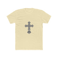 Celtic Cross Ornate Men's Cotton Crew Tee