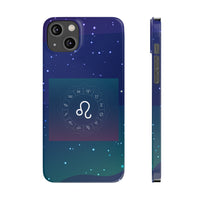 Leo Zodiac Symbol Birth Sign Slim iPhone Case