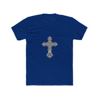 Celtic Cross Ornate Men's Cotton Crew Tee