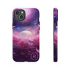 Galactic Renaissance Pink-Tinged Planet Resurgence Tough Case, Personalized