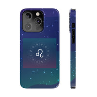 Leo Zodiac Symbol Birth Sign Slim iPhone Case