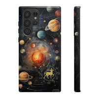 Mystical Galaxy & Sagittarius Zodiac Cell Phone Tough Case