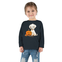 Halloween Puppy Toddler Long Sleeve Tee