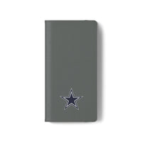 Dallas Football Flip Case, Football Wallet Case, Dallas Cowboys Folio, iPhone, Samsung