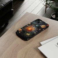 Mystical Galaxy & Sagittarius Zodiac Cell Phone Tough Case