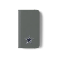 Dallas Football Flip Case, Football Wallet Case, Dallas Cowboys Folio, iPhone, Samsung