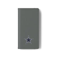 Dallas Football Flip Case, Football Wallet Case, Dallas Cowboys Folio, iPhone, Samsung