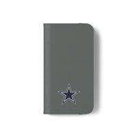 Dallas Football Flip Case, Football Wallet Case, Dallas Cowboys Folio, iPhone, Samsung