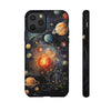 Mystical Galaxy & Libra Zodiac Cell Phone Tough Case