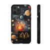 Mystical Galaxy & Aquarius Zodiac Cell Phone Tough Case