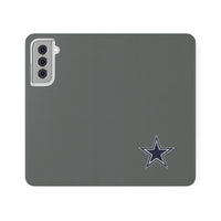 Dallas Football Flip Case, Football Wallet Case, Dallas Cowboys Folio, iPhone, Samsung