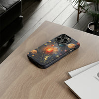 Mystical Galaxy & Virgo Zodiac Cell Phone Tough Case