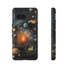 Mystical Galaxy & Sagittarius Zodiac Cell Phone Tough Case