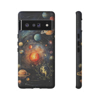 Mystical Galaxy & Virgo Zodiac Cell Phone Tough Case