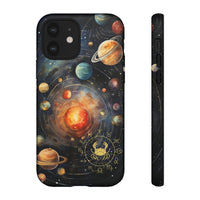 Mystical Galaxy & Cancer Zodiac Cell Phone Tough Case