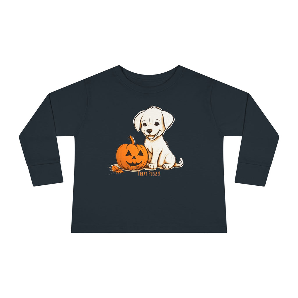 Halloween Puppy Toddler Long Sleeve Tee