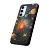 Mystical Galaxy & Cancer Zodiac Cell Phone Tough Case