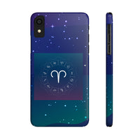 Aries Zodiac Symbol Birth Sign Slim Phone Case