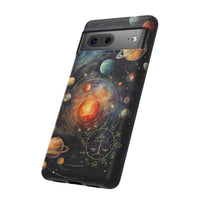 Mystical Galaxy & Libra Zodiac Cell Phone Tough Case