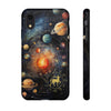 Mystical Galaxy & Sagittarius Zodiac Cell Phone Tough Case