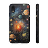 Mystical Galaxy & Sagittarius Zodiac Cell Phone Tough Case