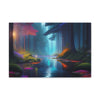 Serene Mystical Forest Canvas Gallery Wraps