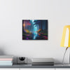 Serene Mystical Forest Canvas Gallery Wraps