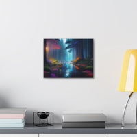 Serene Mystical Forest Canvas Gallery Wraps