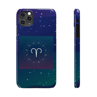 Aries Zodiac Symbol Birth Sign Slim Phone Case