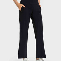 Slit Sport Pants with Pockets