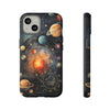 Mystical Galaxy & Capricorn Zodiac Cell Phone Tough Case