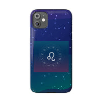 Leo Zodiac Symbol Birth Sign Slim iPhone Case