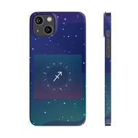 Sagittarius Zodiac Symbol Birth Sign Slim Phone Case